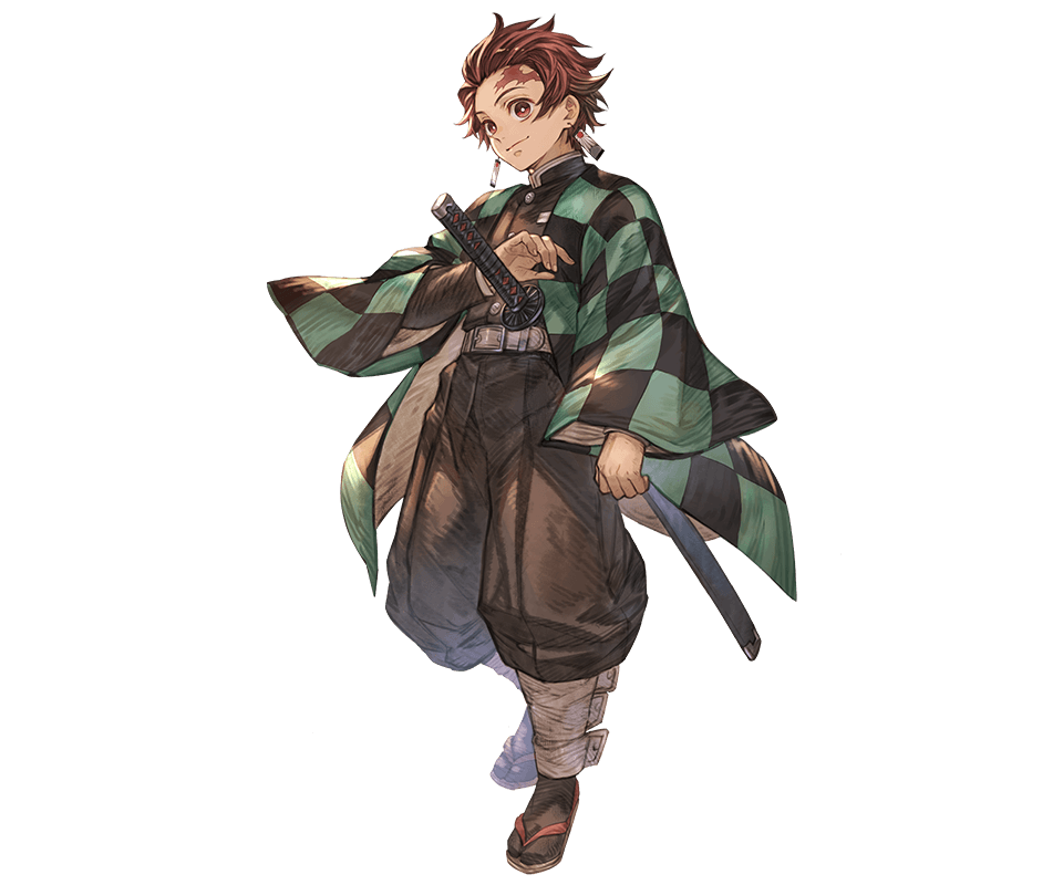 グラブル 水属性ssr 竈門炭治郎 竈門禰 豆子 我妻善逸 嘴平伊之助の性能 評価 画像 詳細 鬼滅の刃 きくまろgaming